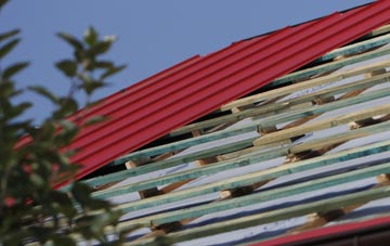 Slip End corrugated roofing costs