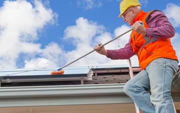 Slip End soft wash roof cleaning